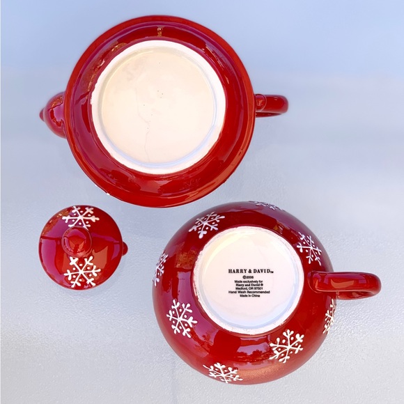Harry and David Christmas Tea For One Set - Picture 5 of 6
